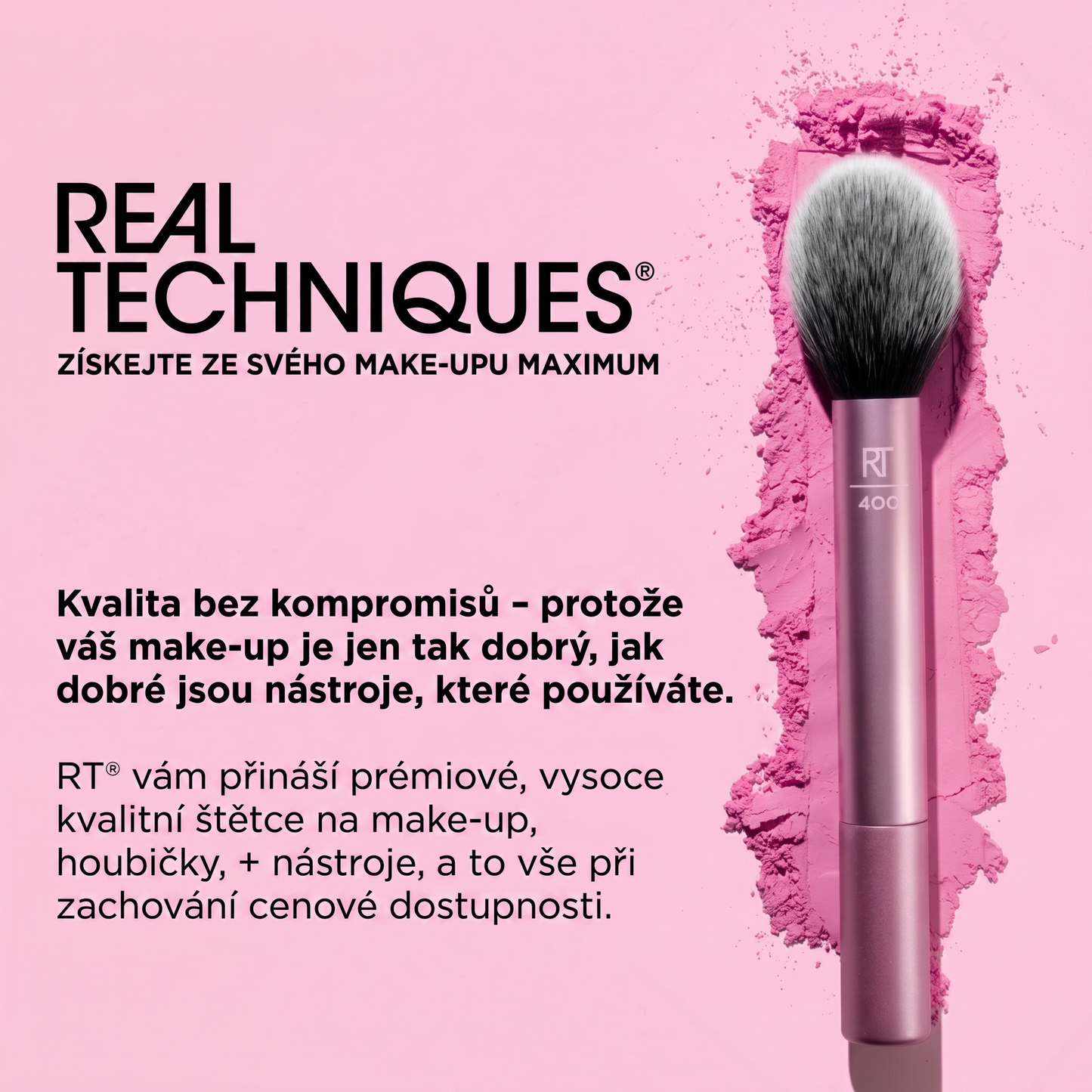 Real Techniques Miracle Deep Cleansing Gel, Šampon na čištění štětců a houbic na make-up, Vegan & Bez krutosti, 4 fl. oz./118 ml lahvička