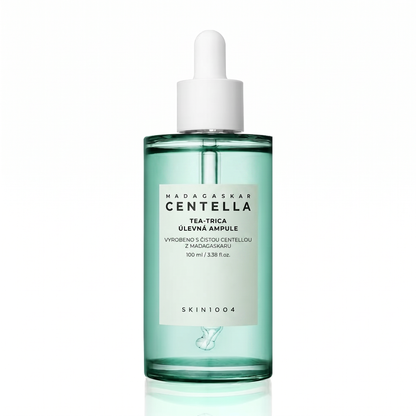 SKIN1004 Tea-Trica Relief Ampule 100 ml, 3.38 fl. oz, Uklidňující Hydratace pro Citlivou Plet
