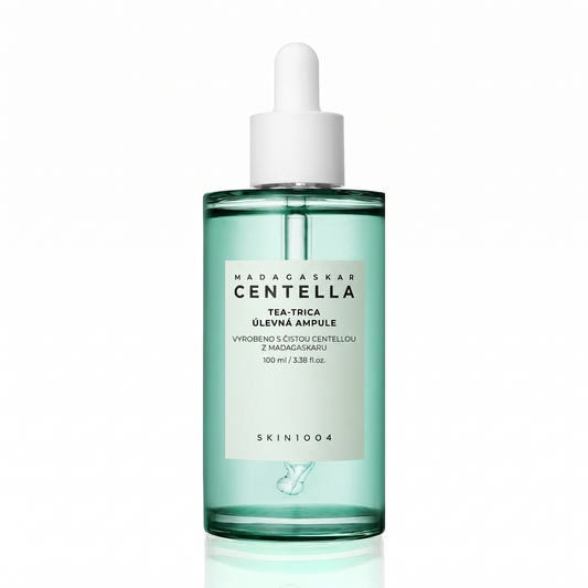 SKIN1004 Tea-Trica Relief Ampule 100 ml, 3.38 fl. oz, Uklidňující Hydratace pro Citlivou Plet