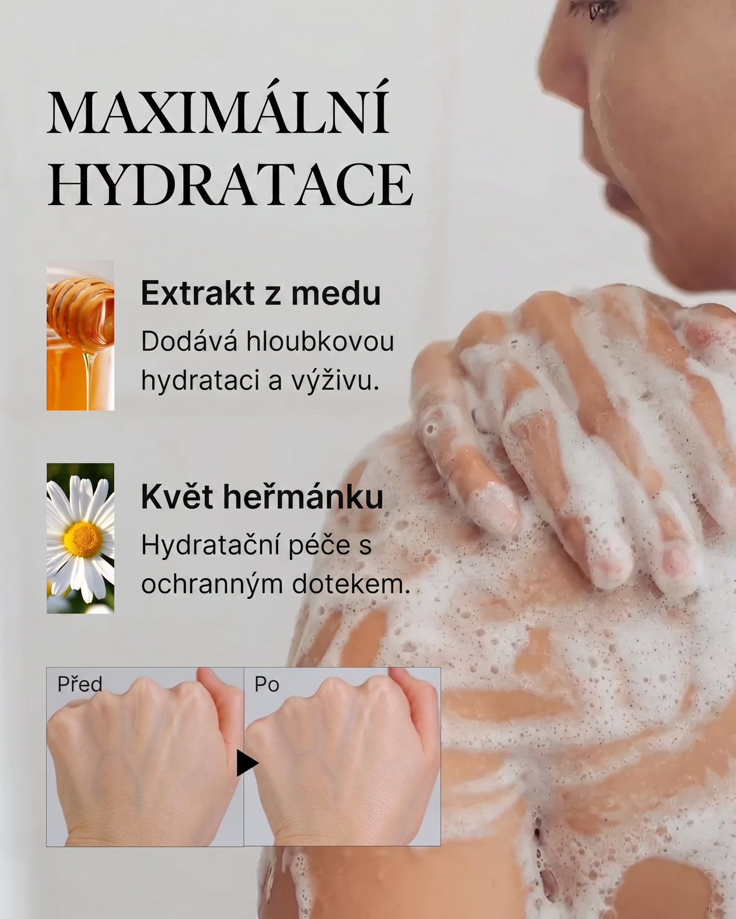 Hydratační Tělové Mléko pro Hladkou a Jemnou Pokožku – Ideální pro Suchou a Citlivou Pokožku