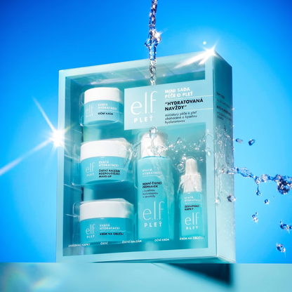 SKIN Holy Hydration! Mini sada pro hydratovanou pleť, Čistící gel, Odstraňovač make-upu, Hydratační krém