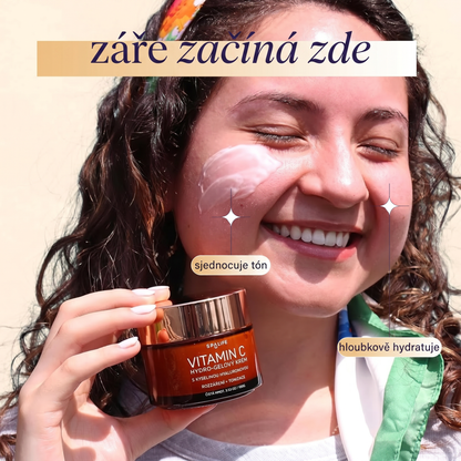 SpaLife Beauty Vitamin C Hydro - Jelly Hydratační Krém na Obličej s Hyaluronovou Kyselinou