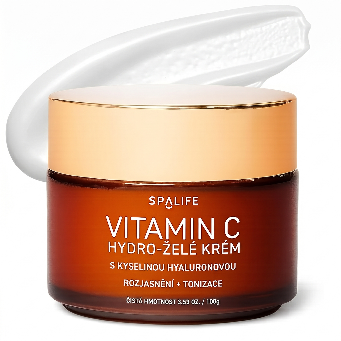 SpaLife Beauty Vitamin C Hydro - Jelly Hydratační Krém na Obličej s Hyaluronovou Kyselinou