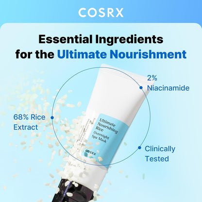 COSRX Ultimate Výživná Rýžová Noční Maska do Spa
