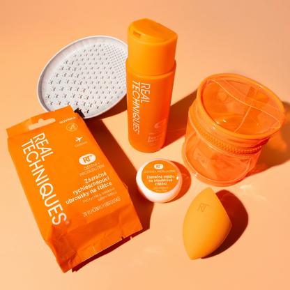 Real Techniques Miracle Deep Cleansing Gel, Šampon na čištění štětců a houbic na make-up, Vegan & Bez krutosti, 4 fl. oz./118 ml lahvička